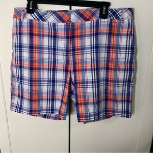 Women’s Izod Plaid Bermuda Shorts